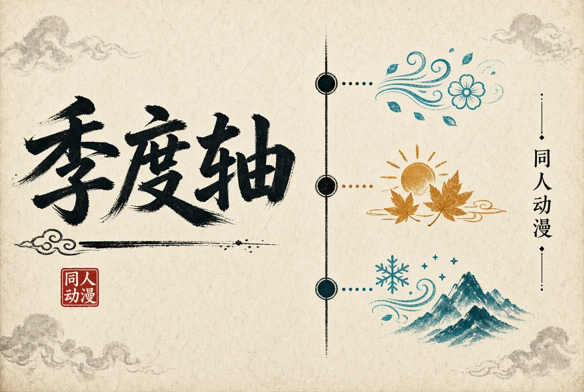 季度轴作品资料整理画面